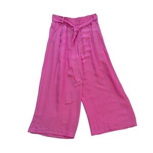 MILLY Wide-Leg Cropped Pants - Size 8